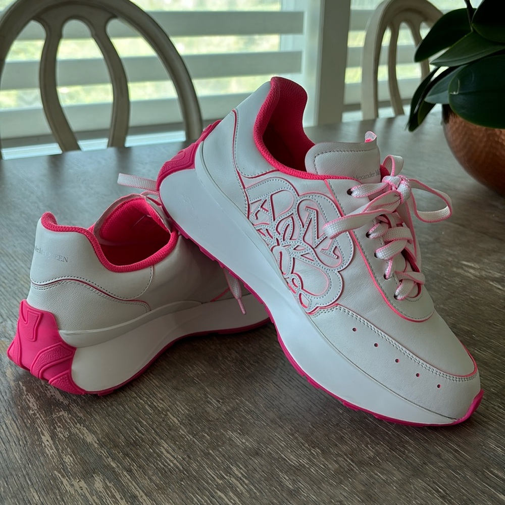 Alexander McQUEEN tennis shoes 39,5 - Picture 2 of 9